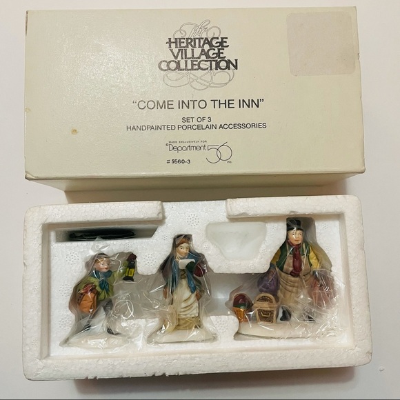 Department 56 Other - Department 56 “Come Into The Inn” Heritage  Village Collection Handpainted Decor